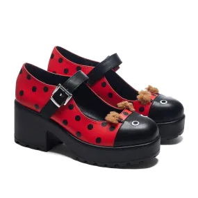 Tira Mary Janes 'Lucky Ladybird Edition'