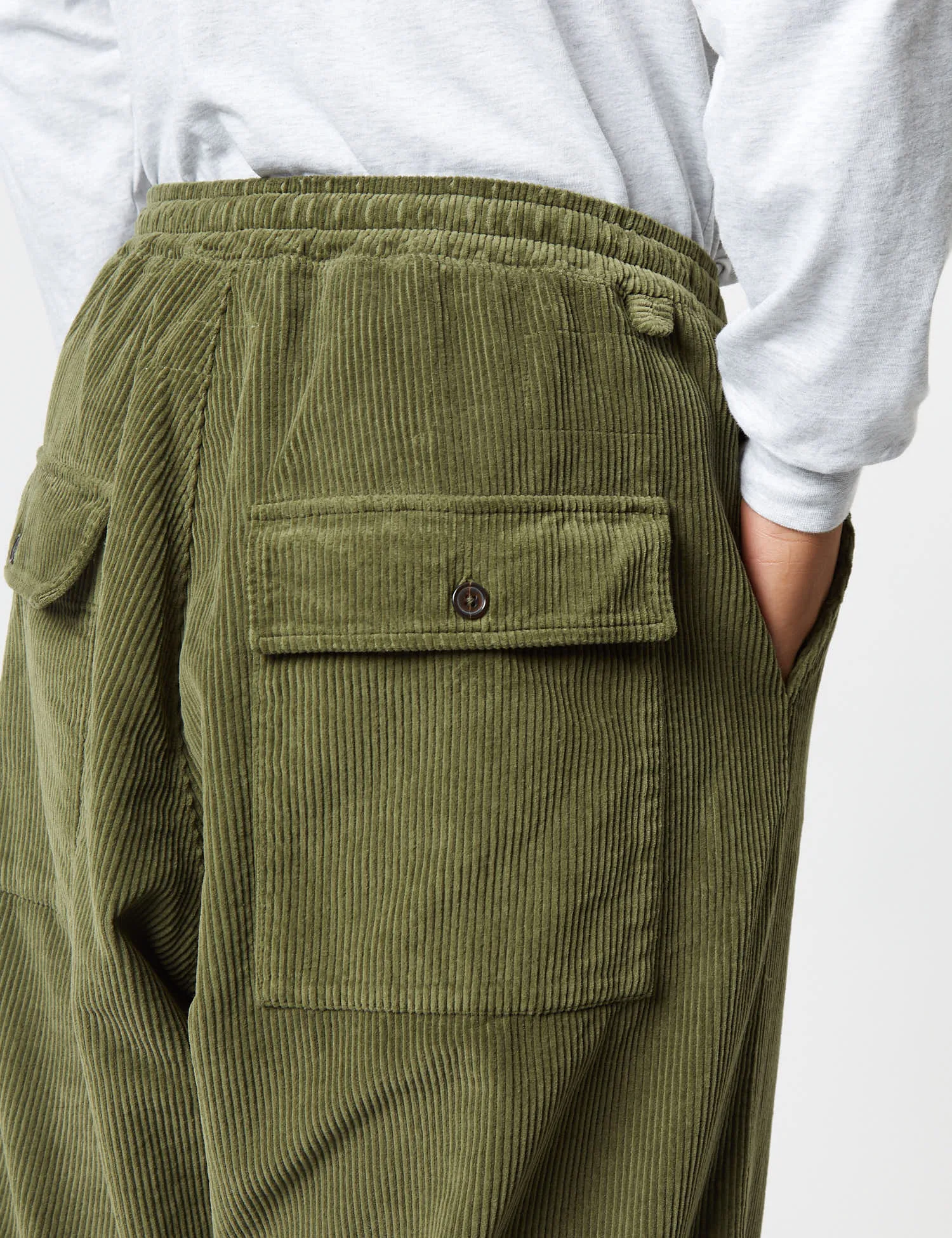 Universal Works Braga Pant - Olive Green