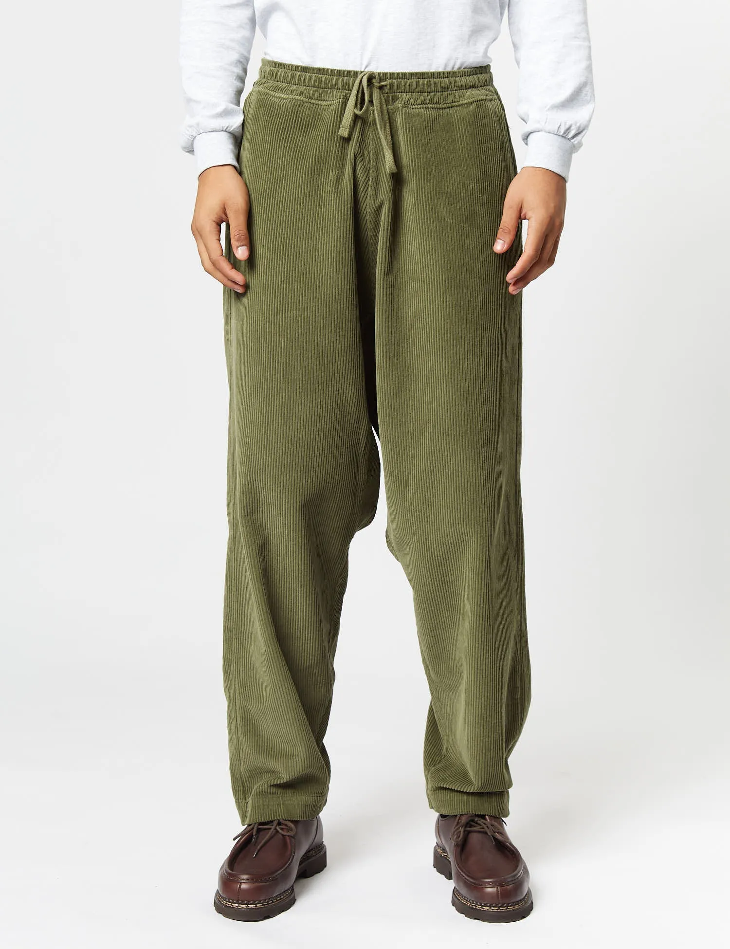 Universal Works Braga Pant - Olive Green