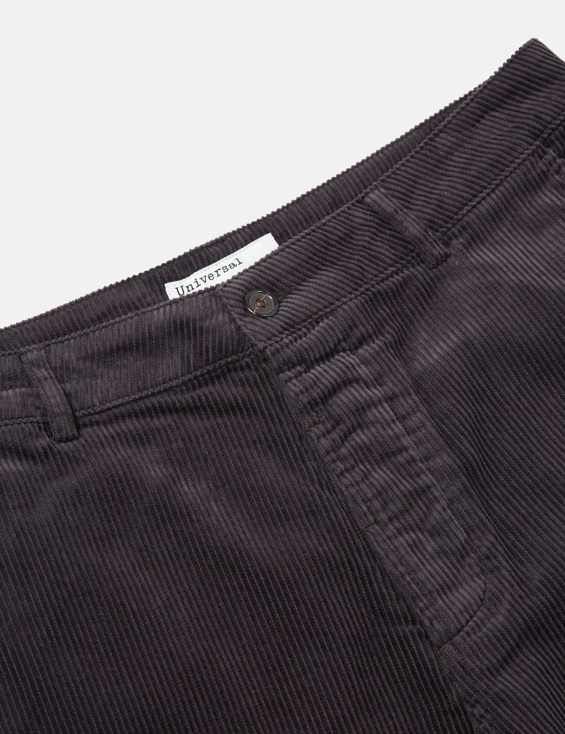 Universal Works Military Chino (Loose) - Licorice Black