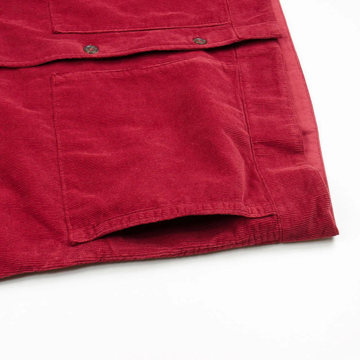 Universal Works - Uniform Shirt Fine Cord - Claret