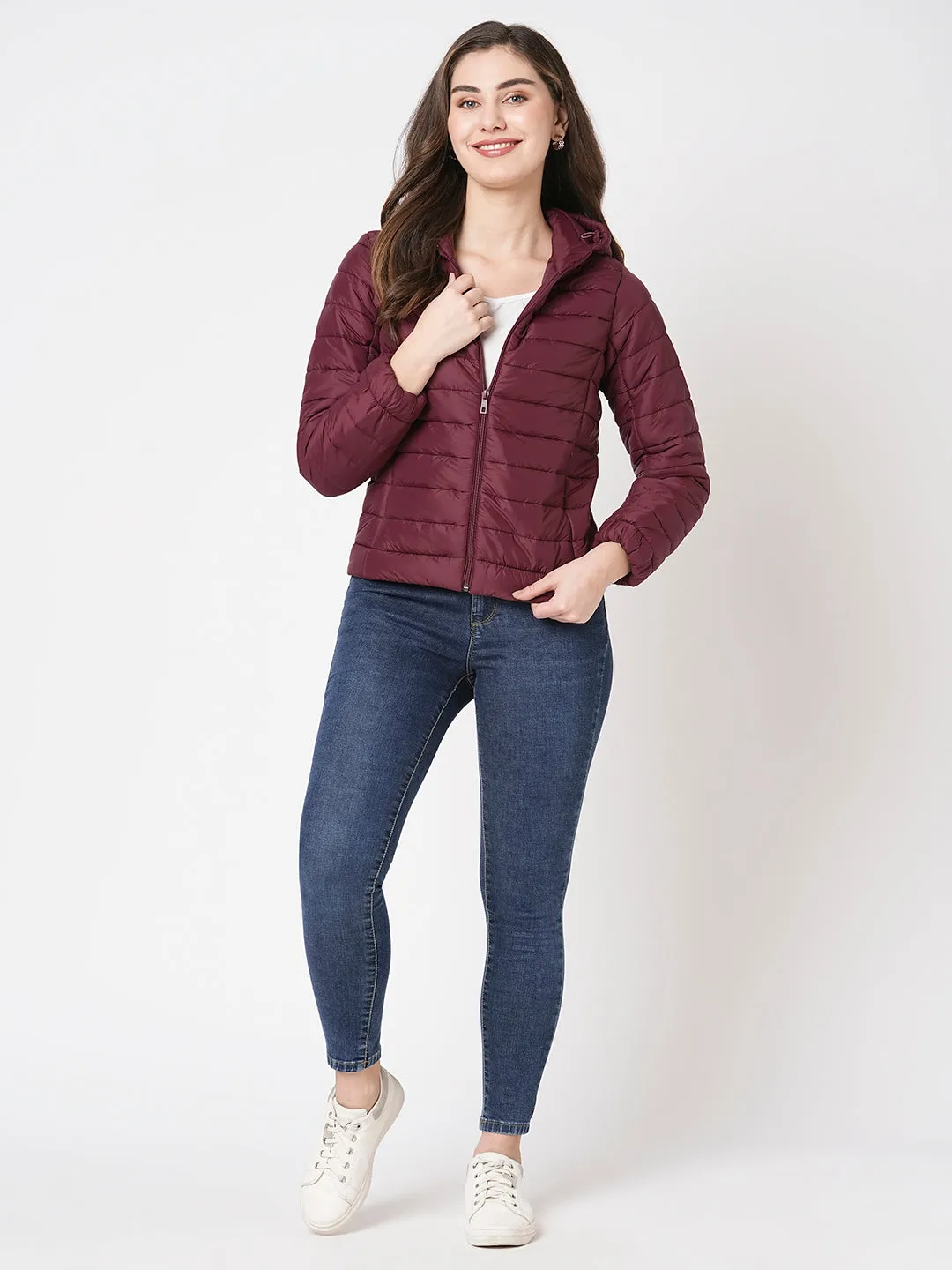 Women Hooded Puffer Jacket