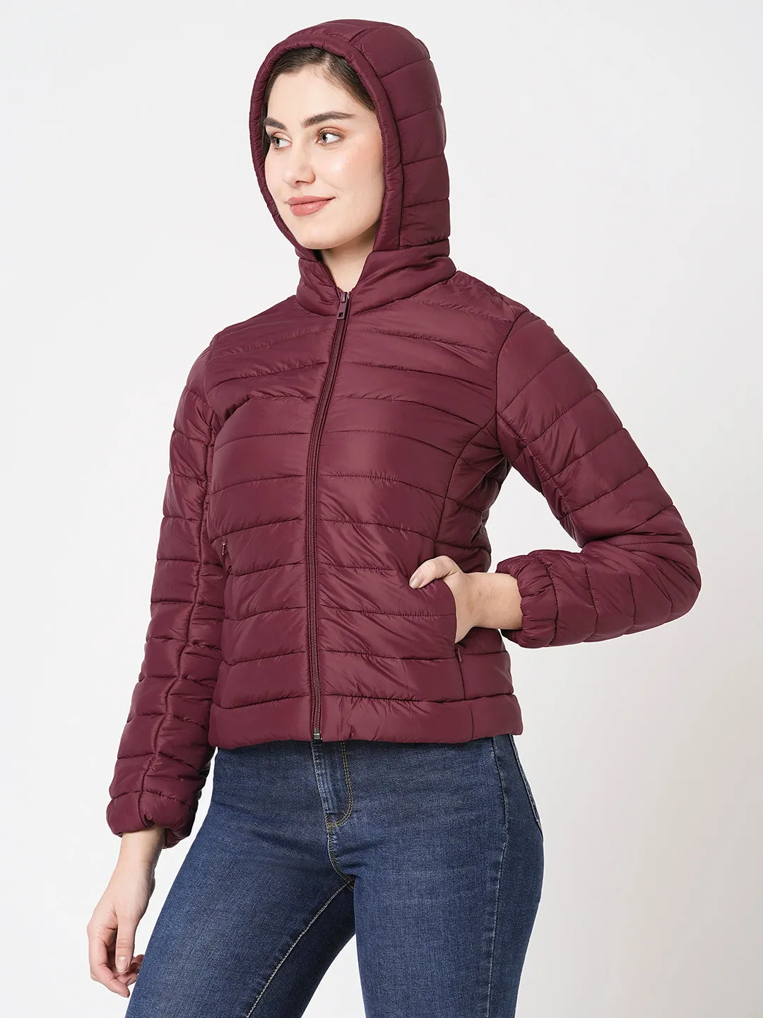 Women Hooded Puffer Jacket