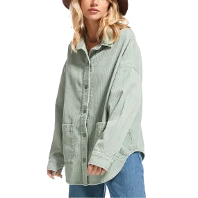 Women's Kick Back Washed Corduroy Shirt