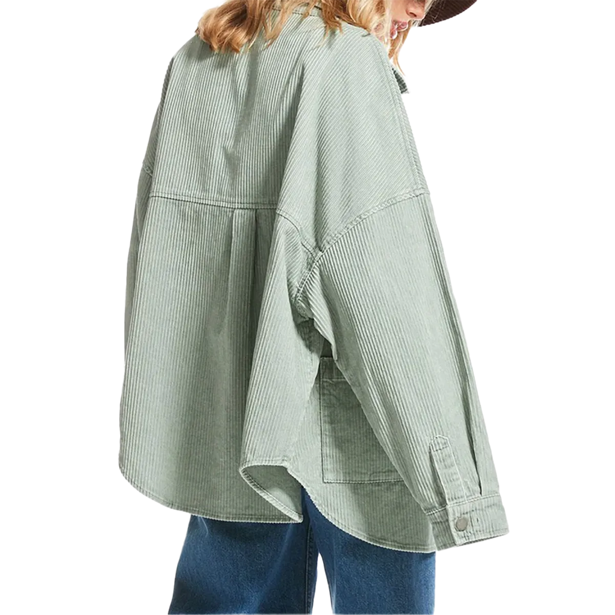 Women's Kick Back Washed Corduroy Shirt